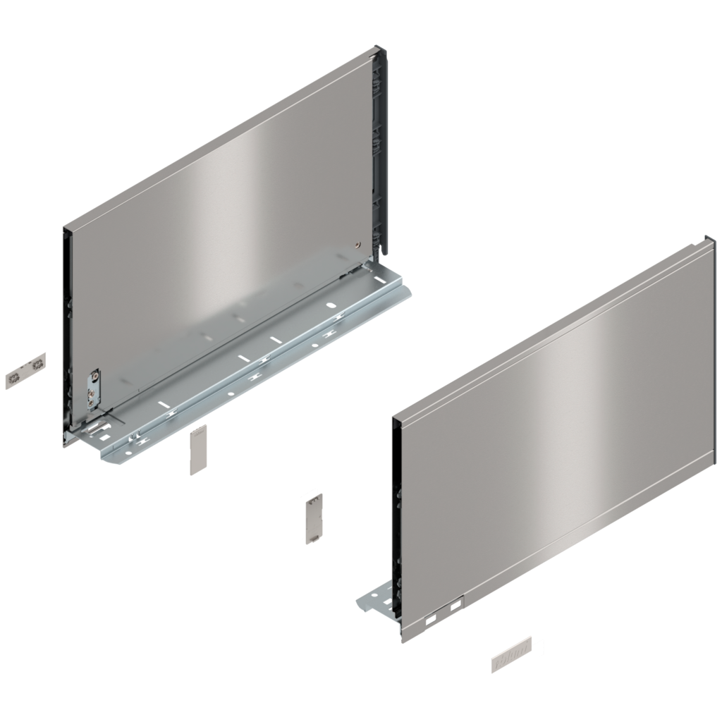 LEGRABOX pure drawer side set height F