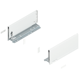LEGRABOX pure drawer side set height K