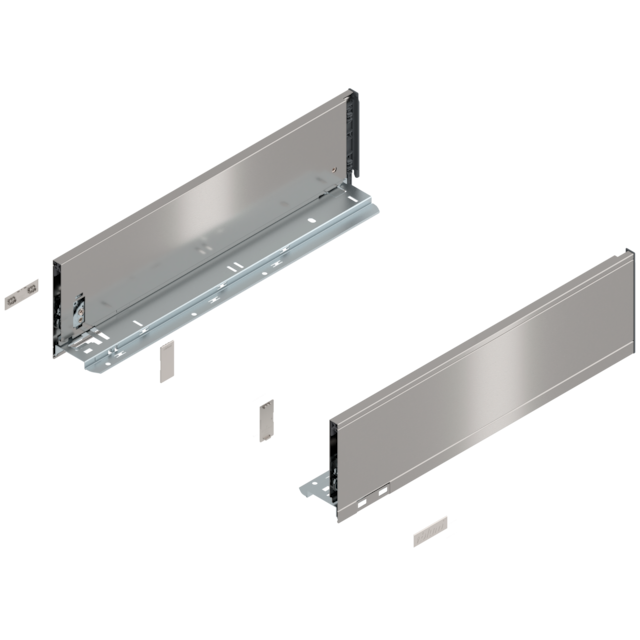 LEGRABOX pure drawer side set height K