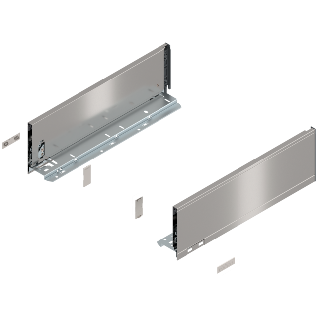 LEGRABOX pure drawer side set height K