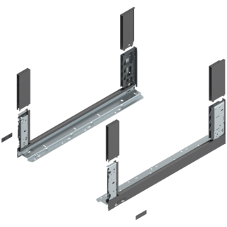 LEGRABOX free drawer side height C