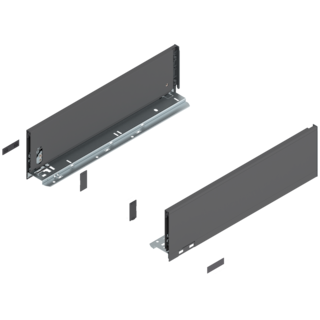 LEGRABOX pure drawer side set height K