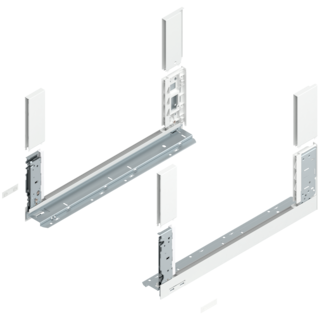 LEGRABOX free drawer side set Height C, left/right