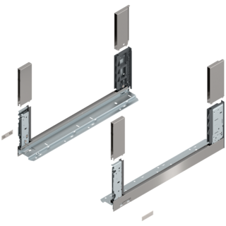 LEGRABOX free drawer side height C