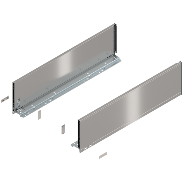 LEGRABOX pure drawer side set height C