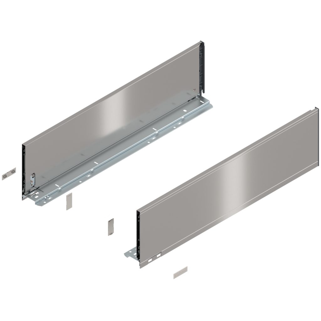 LEGRABOX pure drawer side set height C