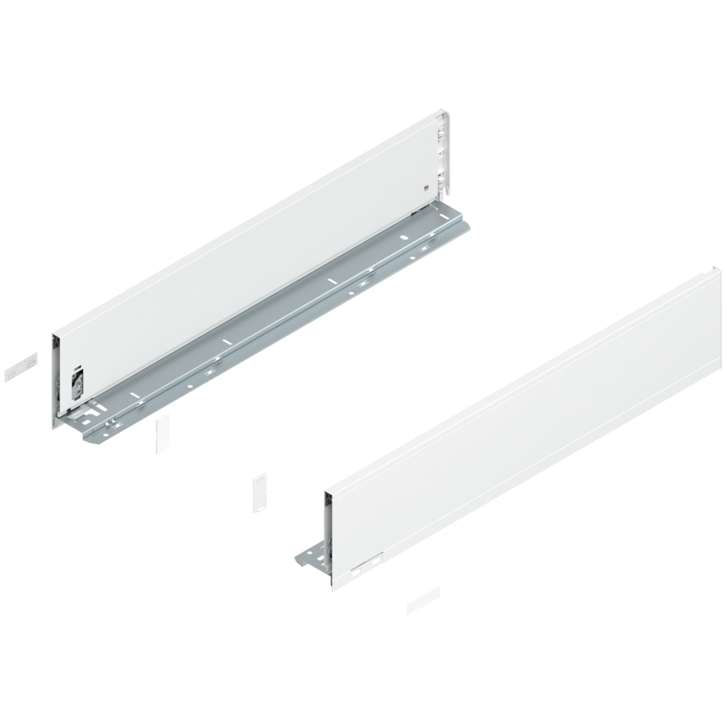 LEGRABOX pure drawer side set height K