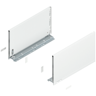 LEGRABOX pure drawer side set Height F, left/right