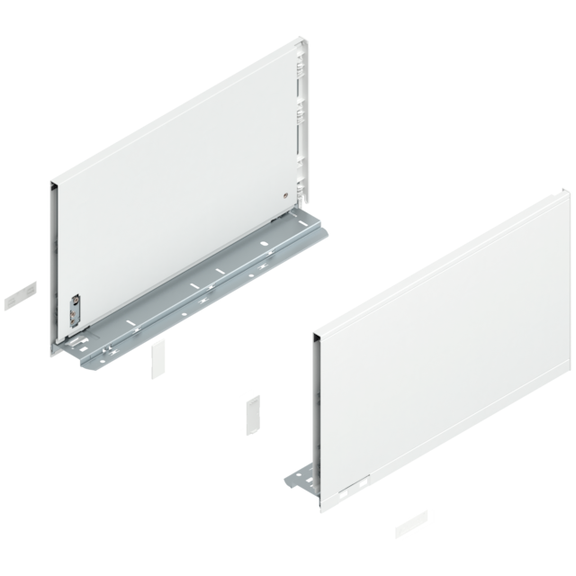 LEGRABOX pure drawer side set height F