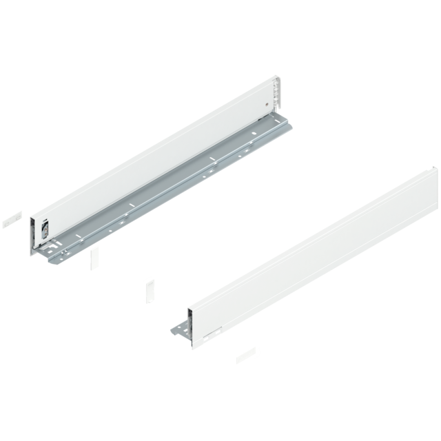 LEGRABOX pure drawer side set height M