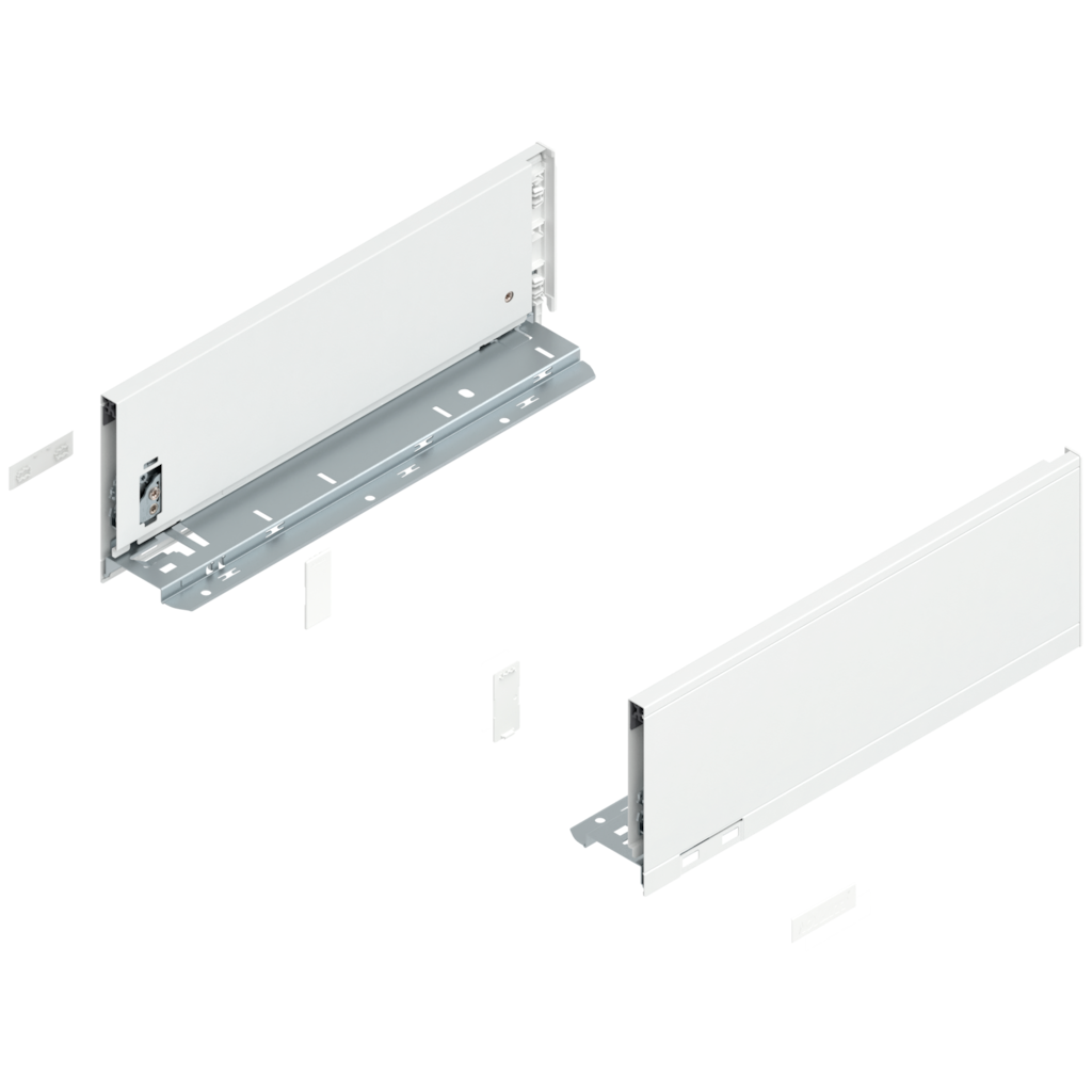 LEGRABOX pure drawer side set height K