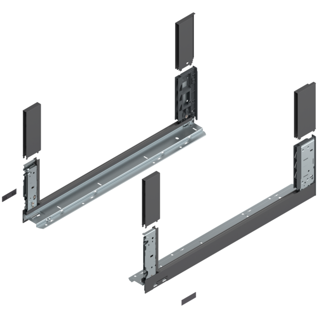 LEGRABOX free drawer side height C