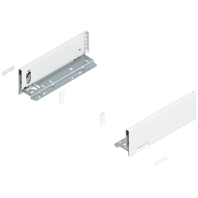 LEGRABOX pure drawer side set height M