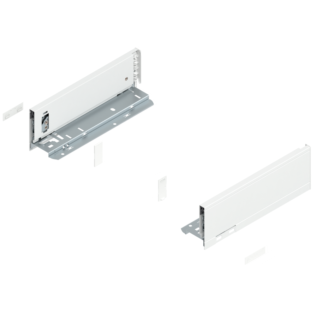 LEGRABOX pure drawer side set height M