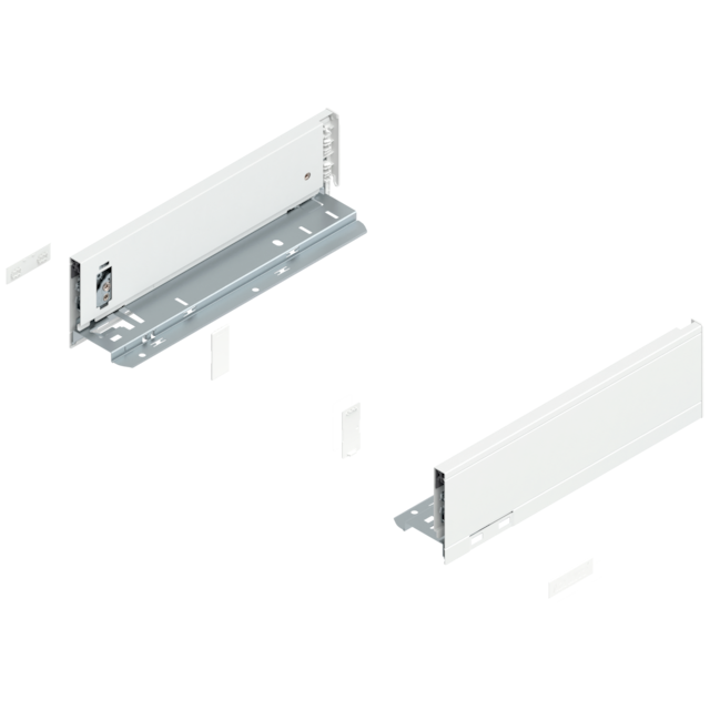 LEGRABOX pure drawer side set height M