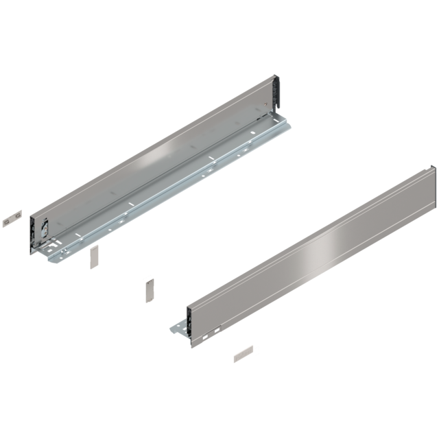 LEGRABOX pure drawer side set height M