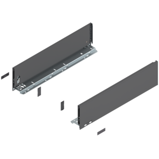 LEGRABOX pure drawer side set Height K, left/right
