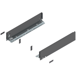LEGRABOX pure drawer side set height M, left/right