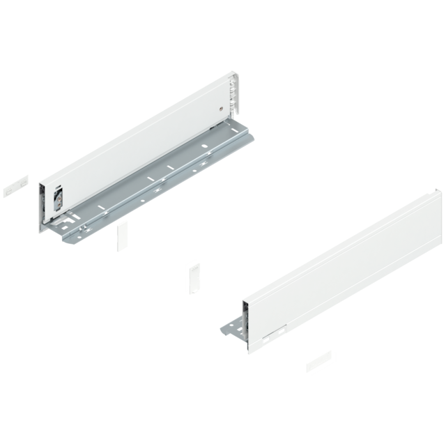 LEGRABOX pure drawer side set height M