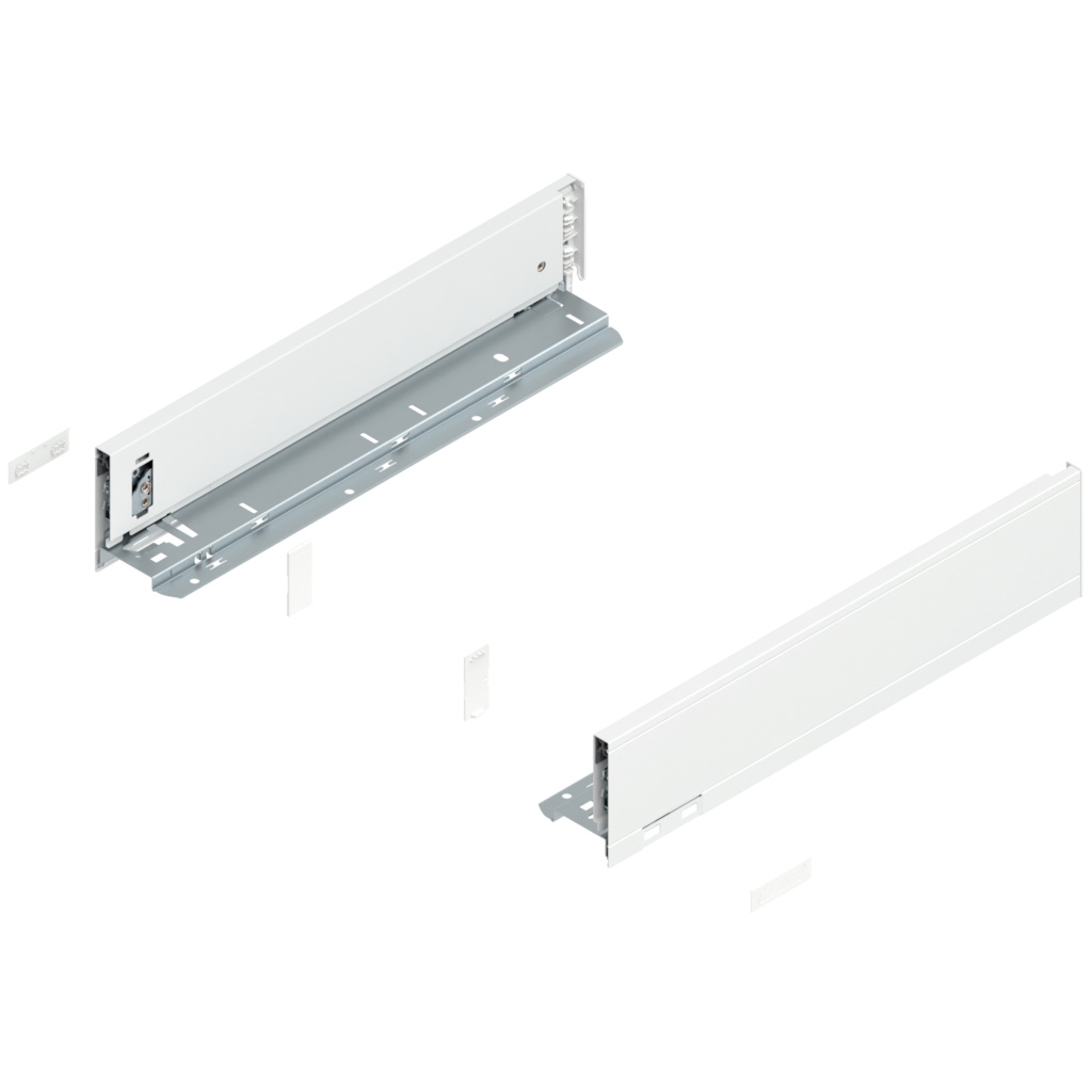 LEGRABOX pure drawer side set height M