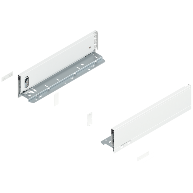 LEGRABOX pure drawer side set height M
