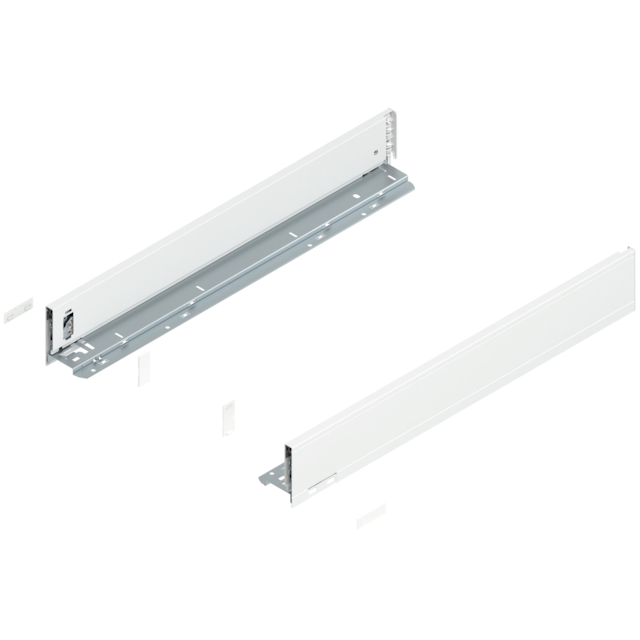 LEGRABOX pure drawer side set height M