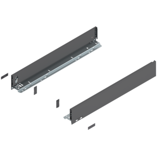 LEGRABOX pure drawer side set height M