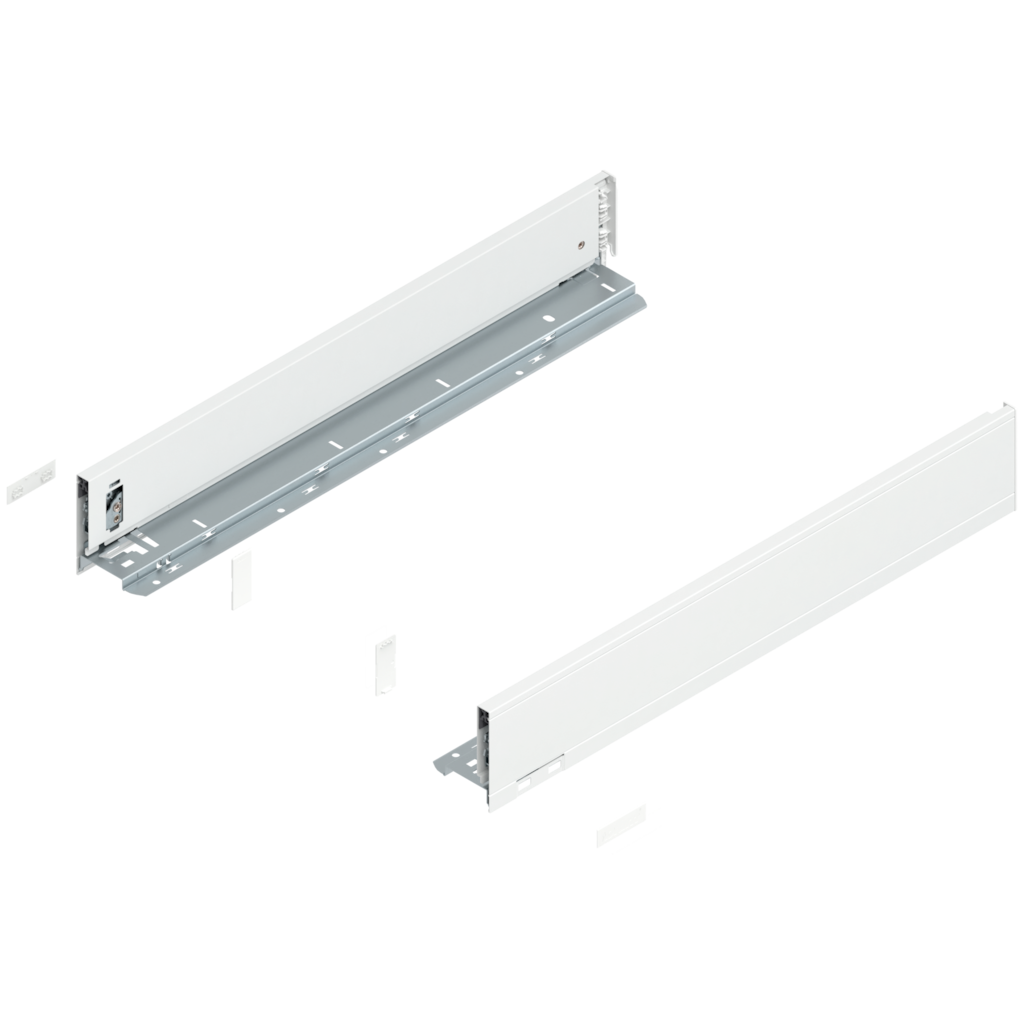 LEGRABOX pure drawer side set height M