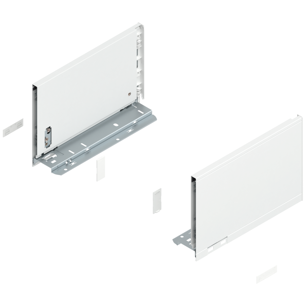 LEGRABOX pure drawer side set height C