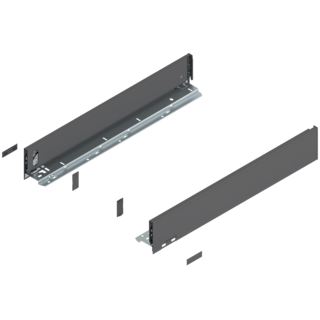 LEGRABOX pure drawer side set height M
