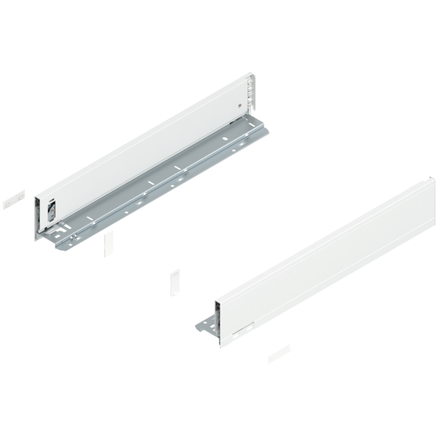 LEGRABOX pure drawer side set height M
