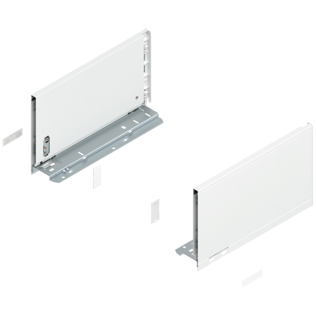 LEGRABOX pure drawer side set height C
