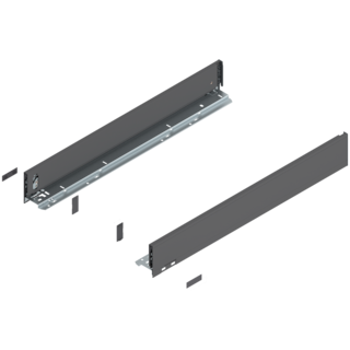 LEGRABOX pure drawer side set height M