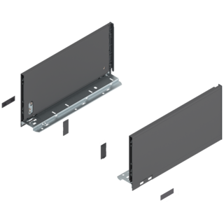 LEGRABOX pure drawer side set Height C, left/right