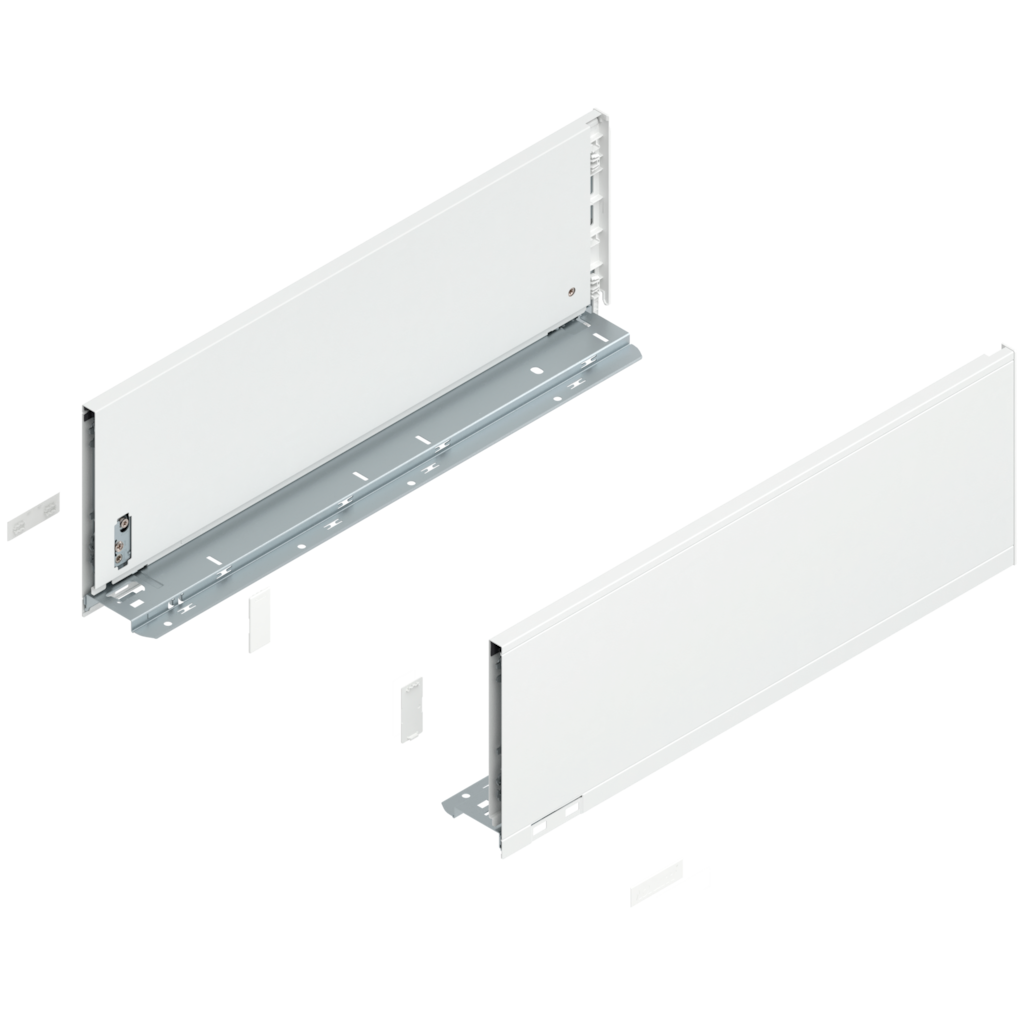 LEGRABOX pure drawer side set height C