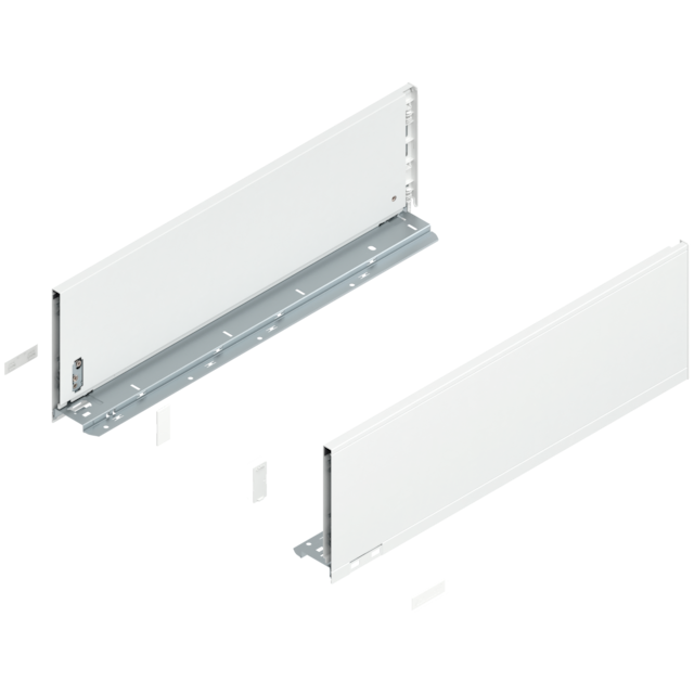 LEGRABOX pure drawer side set height C