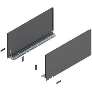 LEGRABOX pure drawer side set height F