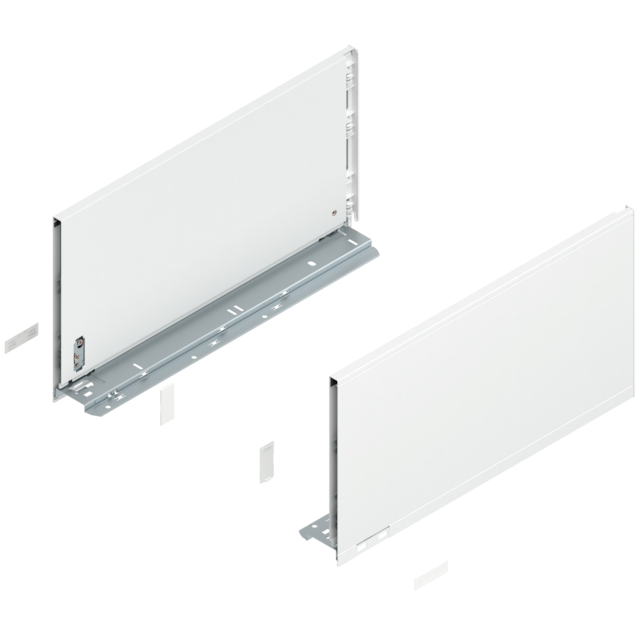 LEGRABOX pure drawer side set height F