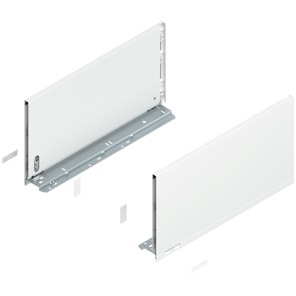 LEGRABOX pure drawer side set height F