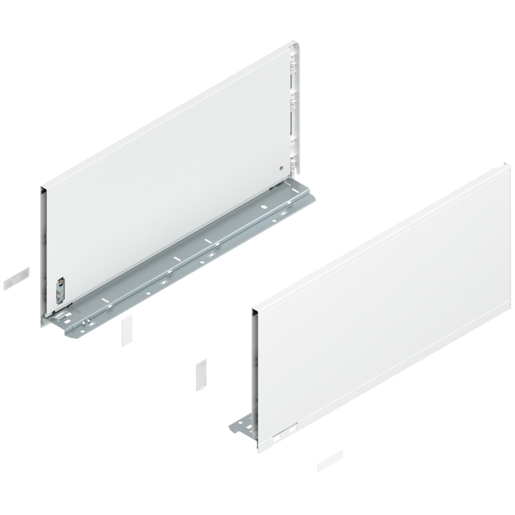 LEGRABOX pure drawer side set height F