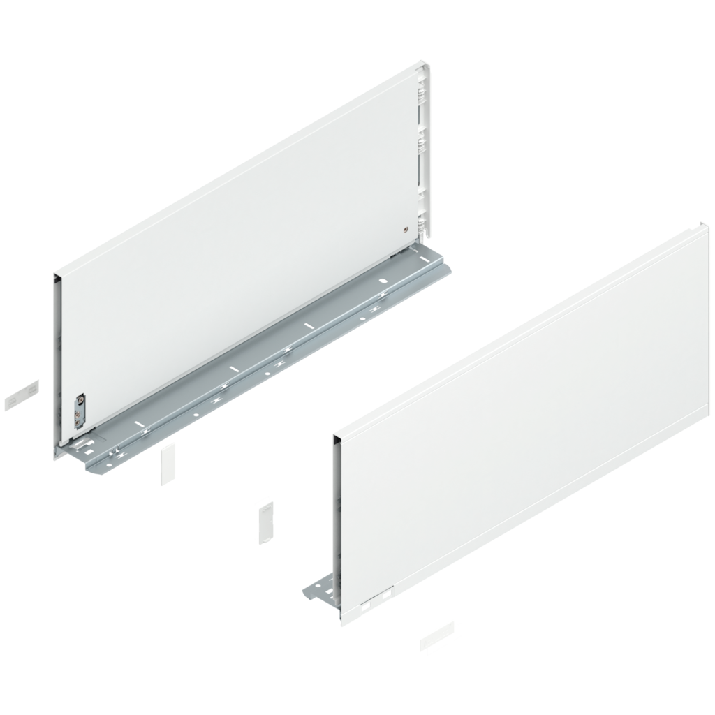 LEGRABOX pure drawer side set height F
