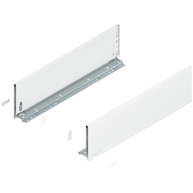 LEGRABOX pure drawer side set height C