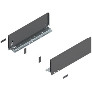 LEGRABOX pure drawer side set Height K, left/right