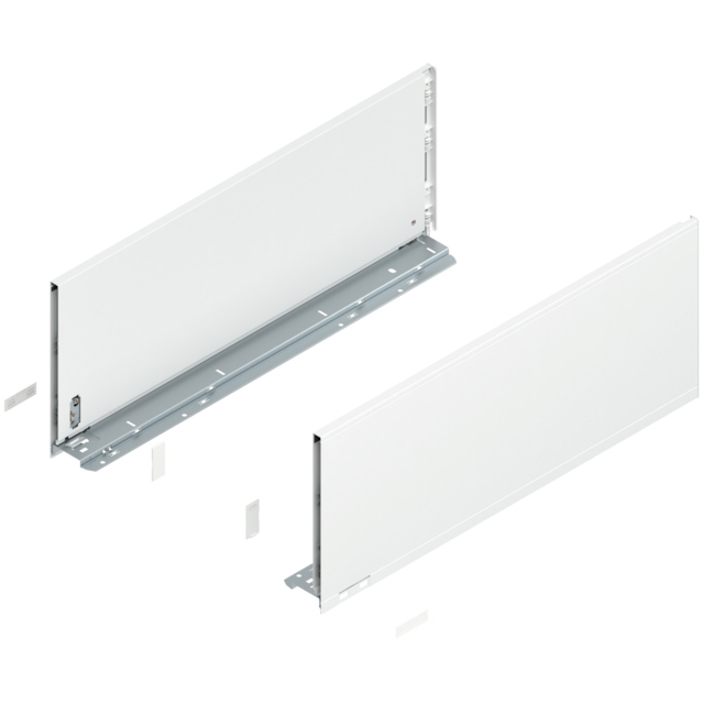 LEGRABOX pure drawer side set height F