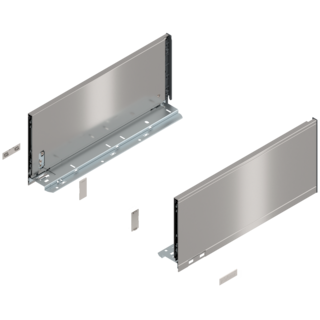 LEGRABOX pure drawer side set height C