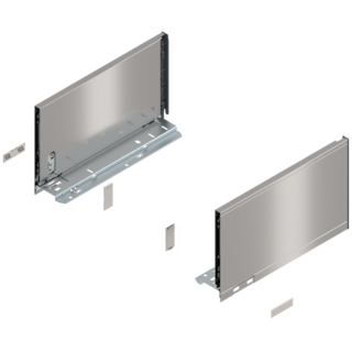 LEGRABOX pure drawer side set height C