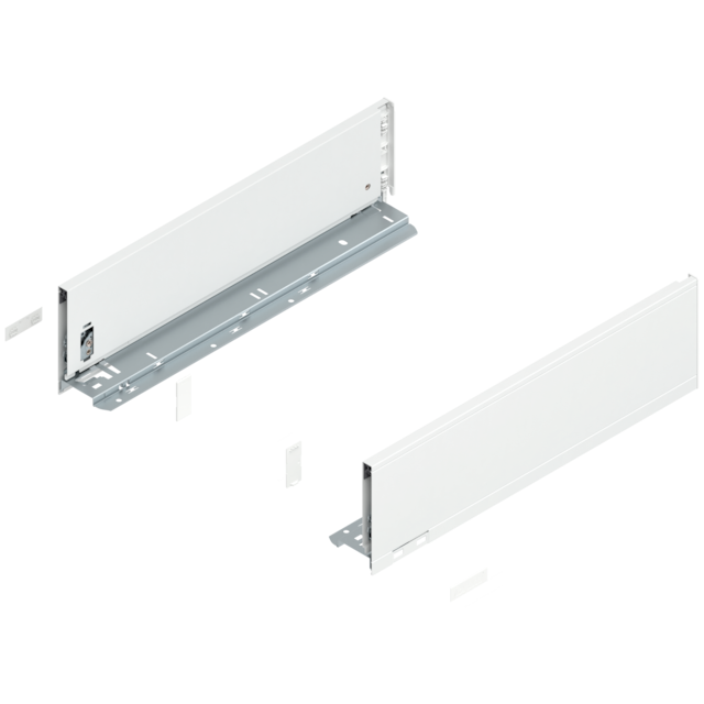 LEGRABOX pure drawer side set height K