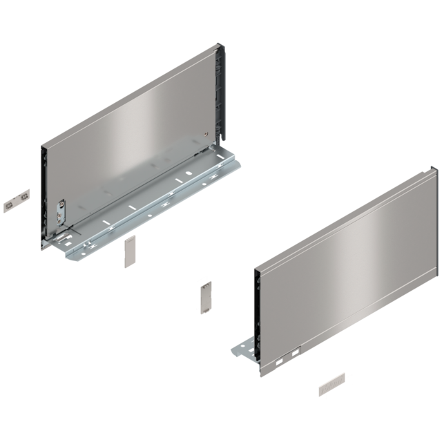 LEGRABOX pure drawer side set height C