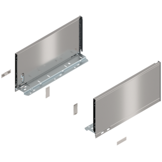 LEGRABOX pure drawer side set height C