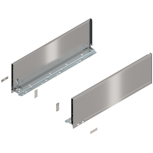 LEGRABOX pure drawer side set height C